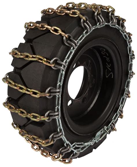 best tire chains for skid steer|12 16.5 skid steer chains.